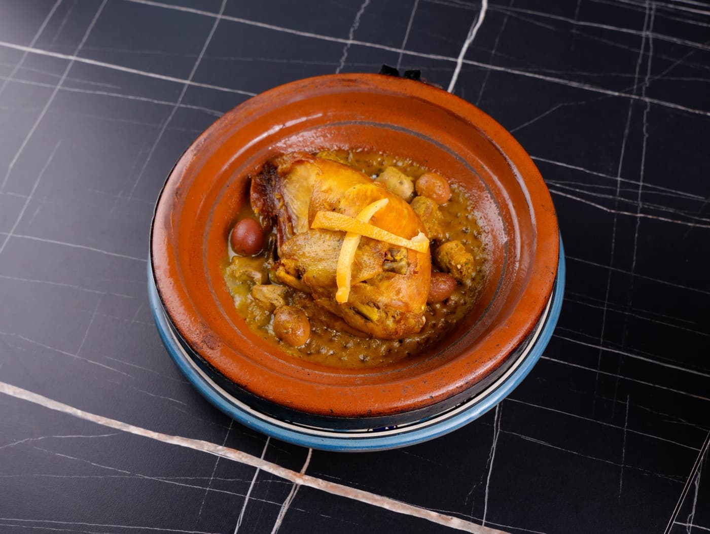 Tajine de poulet à la marocaine